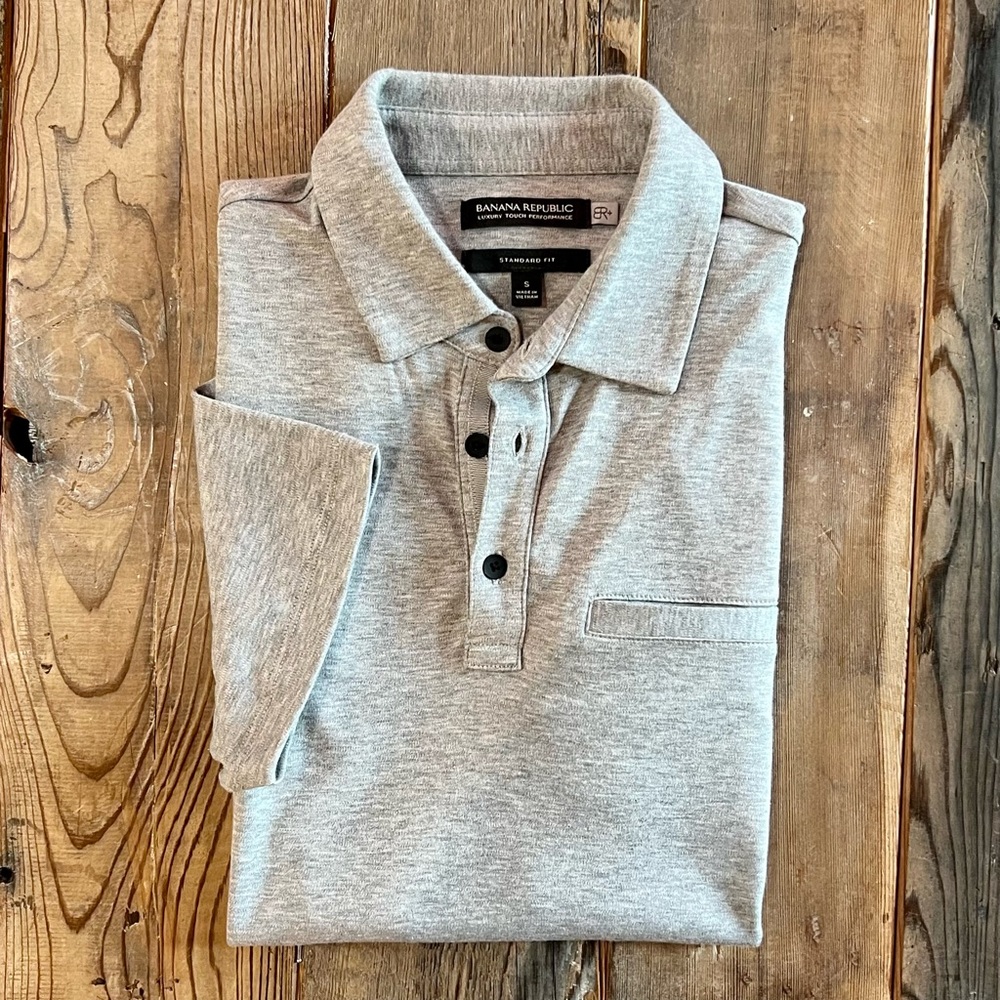 Luxury Touch Performance Polo in Standard Fit